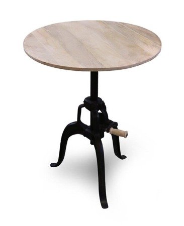 Industrialny stół z okrągłym blatem SH-EX130