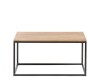 Prostokątny stolik kawowy w stylu industrialnym 117x70x45 SH-06-MN