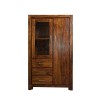 Kolonialna witryna z drewna palisandru MOD-108-50P