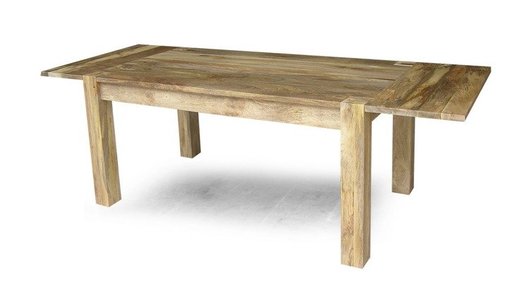 Stół rozkładany drewniany , stół loft, stół mango 260/180x90x76