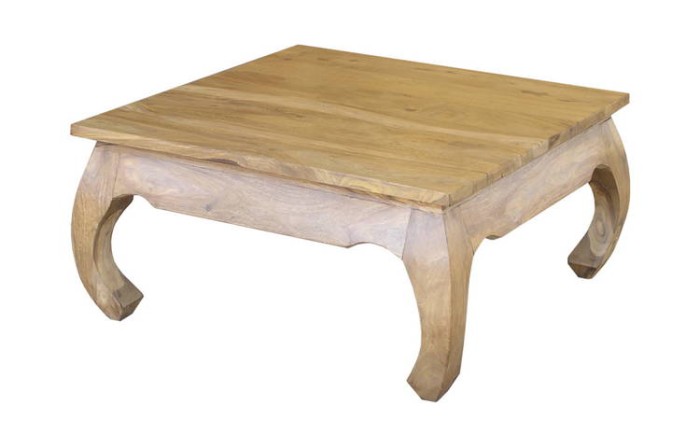  Stolik kawowy OPIUM  90x90 cm z drewna palisander OP-04-TP 