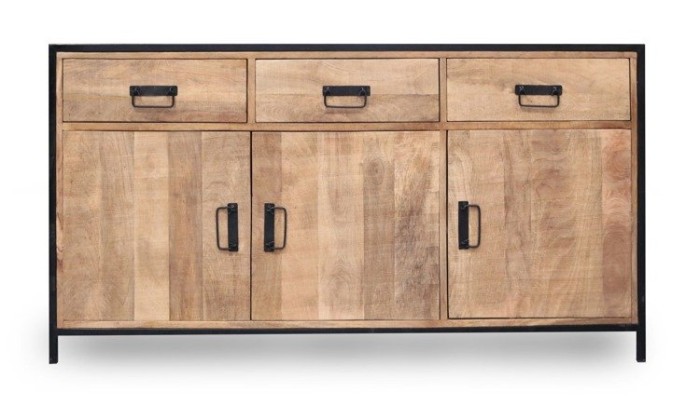Komoda industrialna, komoda loft 150x42x80h