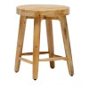 Taboret drewniany, stołek drewniany Boho GR-15-MN