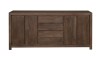 Klasyczna komoda drewniana w kolorze orzecha włoskiego NR-03-MWL