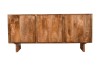 Nowoczesna komoda mango karmel 165x43x75 cm HG-03-CR