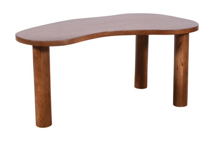 Nowoczesny stolik kawowy mango orzech włoski 100x55x40 cm RM-04-MWL
