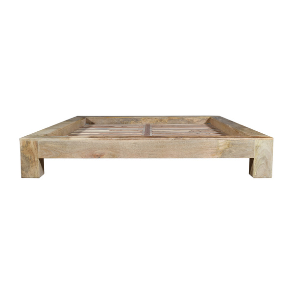 Minimalistyczna rama łóżka z drewna 180 x 200 VR-06-MN