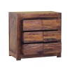 Drewniana komoda z szufladami w stylu minimalistycznym ML-04-50P