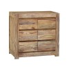 Drewniana komoda palisander z szufladami w stylu minimalistycznym ML-04-TP