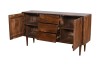 Skandynawska komoda z ciemnego drewna FT-04-MWL