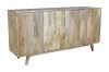 Czterodrzwiowa komoda z naturalnego drewna Mango ST-05-MN