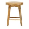 Taboret drewniany, stołek drewniany Boho GR-15-MN