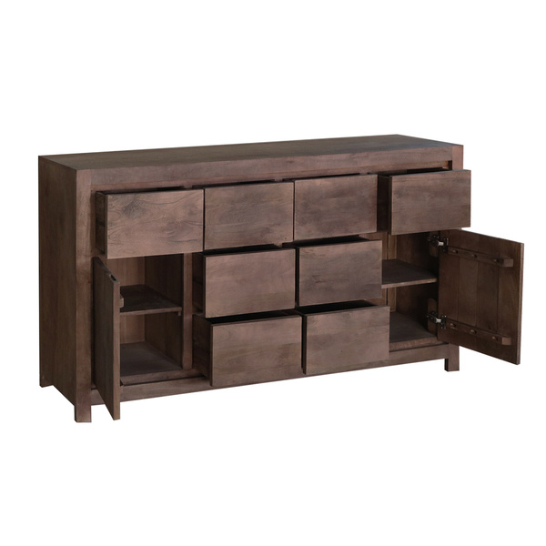 Prosta komoda z szufladami Mango orzech włoski NR-05-MWL
