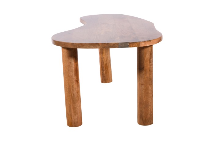 Designerski stolik kawowy mango karmelowy 100x55x40 cm RM-04-CR