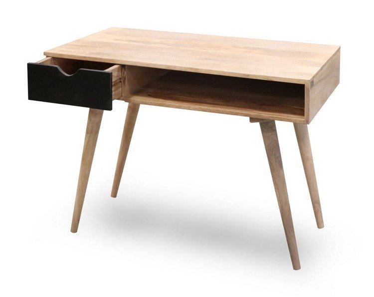 Nowoczesne biurko z drewna OSLO-ST20-B