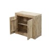 Nowoczesna komoda drewniana z półkami ML-12-MN