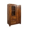 Kolonialna witryna z drewna palisandru MOD-108-50P