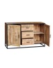 Komoda Loft industrialna, komoda drewniana MC-02-ANL
