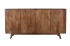 Czterodrzwiowa komoda drewniana w stylu skandynawskim ST-05-MWL