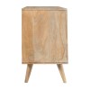 Dwudrzwiowa komoda drewniana w stylu boho GR-09-MN