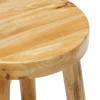 Taboret drewniany, stołek drewniany Boho GR-15-MN