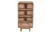 Biblioteczka drewniana Mango 120x60x35 cm — styl mid-century, naturalne mango BC-09-MN