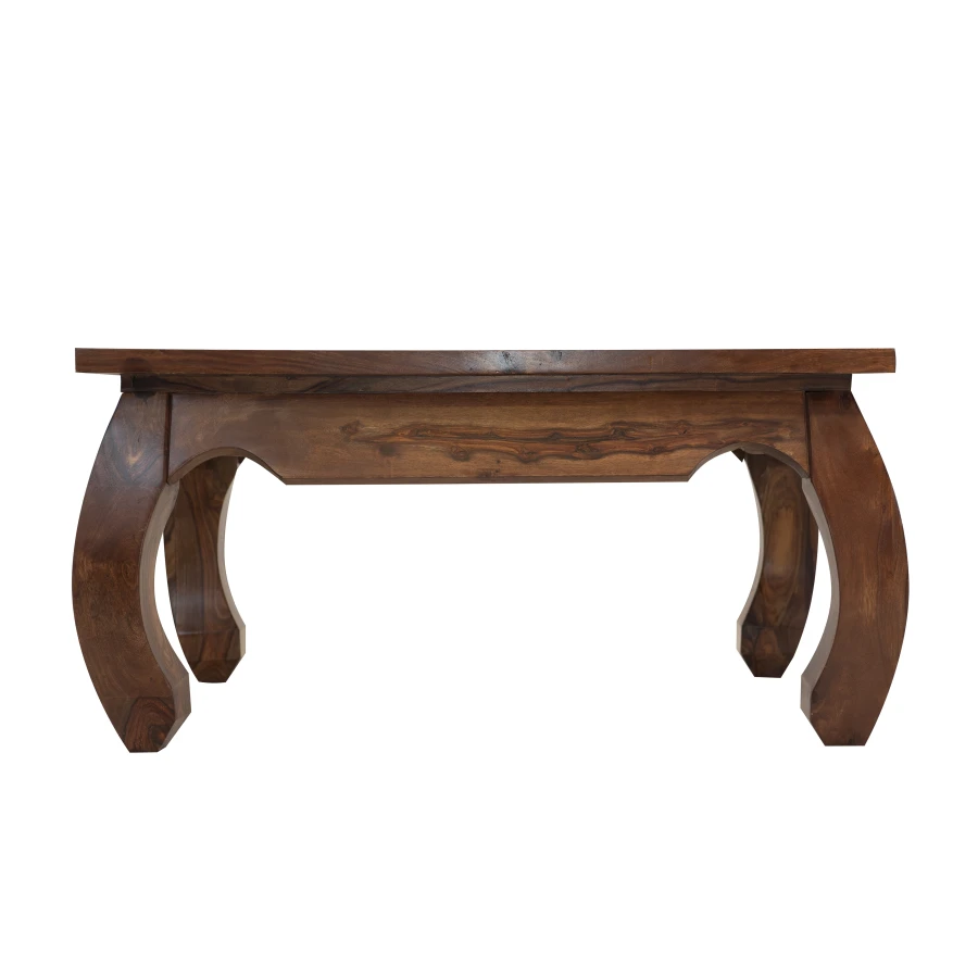 Stolik kawowy prostokątny drewniany palisander  Opium 90x60x45