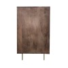 Modernistyczna komoda drewniana z efektem lameli KP-01-MWL