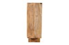 Stylowa komoda bieliźniarka z naturalnego mango – 2 drzwi, wysoka, 120 cm | HG-02-MN