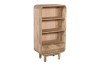 Biblioteczka drewniana Mango 120x60x35 cm — styl mid-century, naturalne mango BC-09-MN