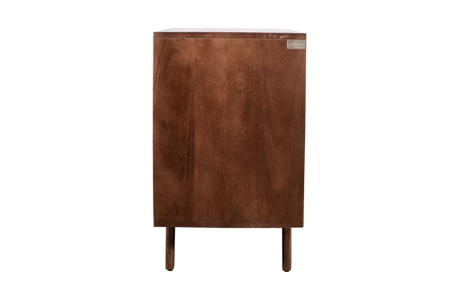 Nowoczesna komoda trzydrzwiowa z drewna Mango ST-06-MWL
