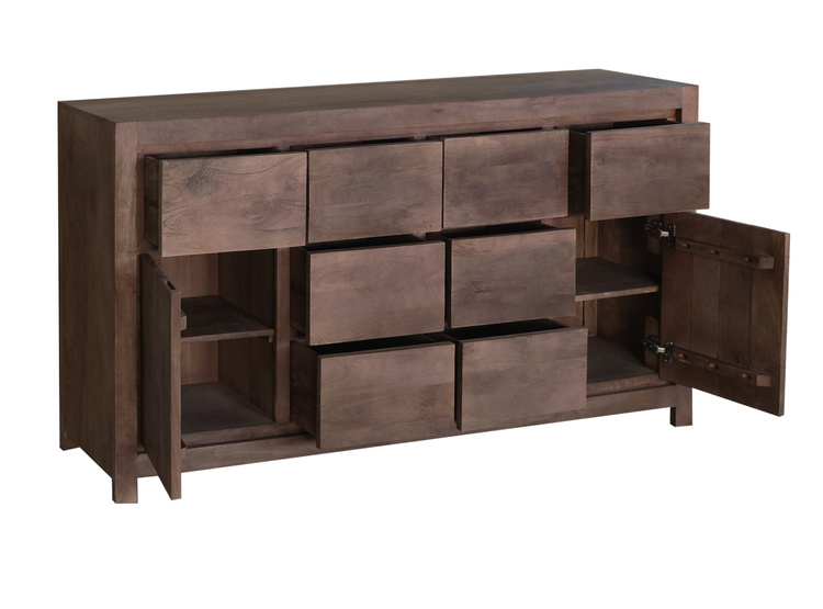 Prosta komoda z szufladami Mango orzech włoski NR-05-MWL