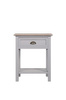 Stolik nocny, pomocnik z szufladą w stylu Hampton LI-17411