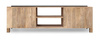 Drewniana szafka RTV z metalowymi elementami SH-22-MN