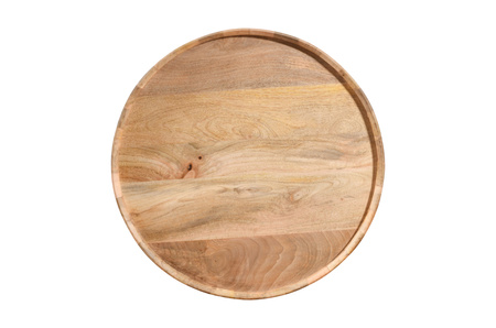 Okrągły stolik pomocniczy z drewna mango naturalnego 65x55 cm ED-05-MN