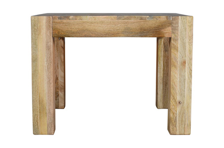 Kwadratowy stolik kawowy z drewna Mango NA-05-MN