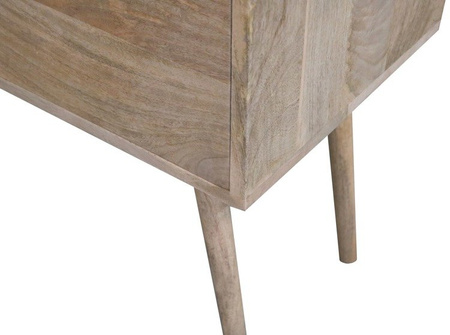 Skandynawska szafka RTV na wysokich nóżkach OSLO-ST06-MN