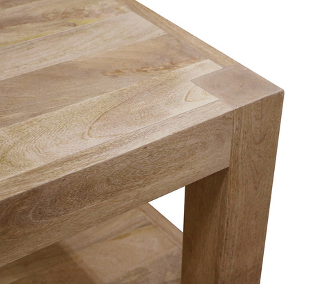 Drewniany stolik kawowy z półką VR-22-MN