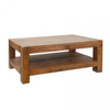 Kolonialny stolik kawowy z półką VR-02-TP