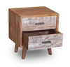 Skandynawska szafka nocna z drewna Akacji BR-10
