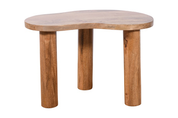 Mały stolik kawowy mango karmelowy 60x40x55 cm RM-05-CR