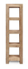 Wąski regał drewniany w stylu nowoczesnym VR-10-MN
