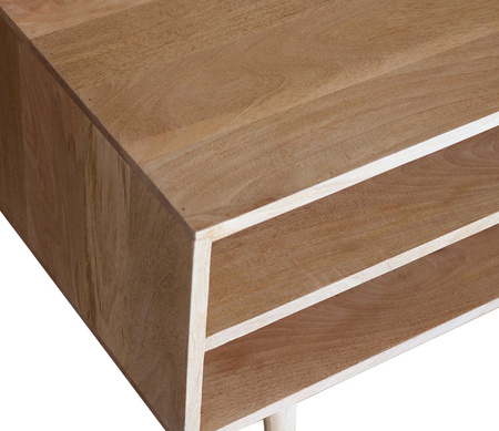 Duża szafka RTV z drewna w jodełkę PQ-PR12-MN