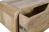 Szafka RTV mango 180 cm z litego drewna w stylu retro mid-century – natural BC-06-MN
