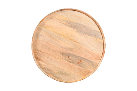 Okrągły stolik kawowy ED-04-MN – styl skandynawski, drewno mango naturalne 80x80x45 cm