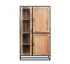 Industrialna witryna z naturalnego drewna akacji MC-11-ANL
