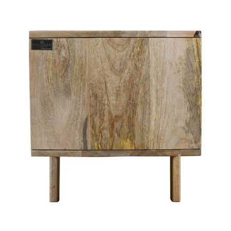 Skandynawska szafka RTV z naturalnego drewna ST-02-MN