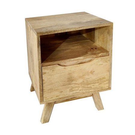 Skandynawska szafka nocna z szufladą ST-11-MN