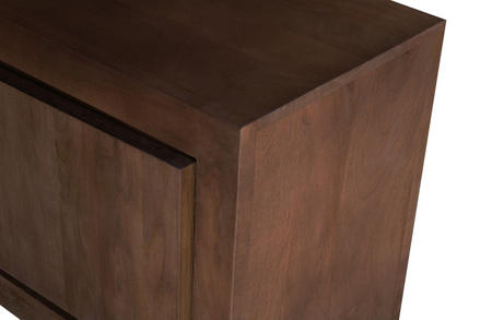 Minimalistyczna szafka RTV z drewna mango NR-02-MWL