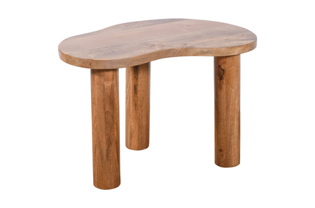Mały stolik kawowy mango karmelowy 60x40x55 cm RM-05-CR